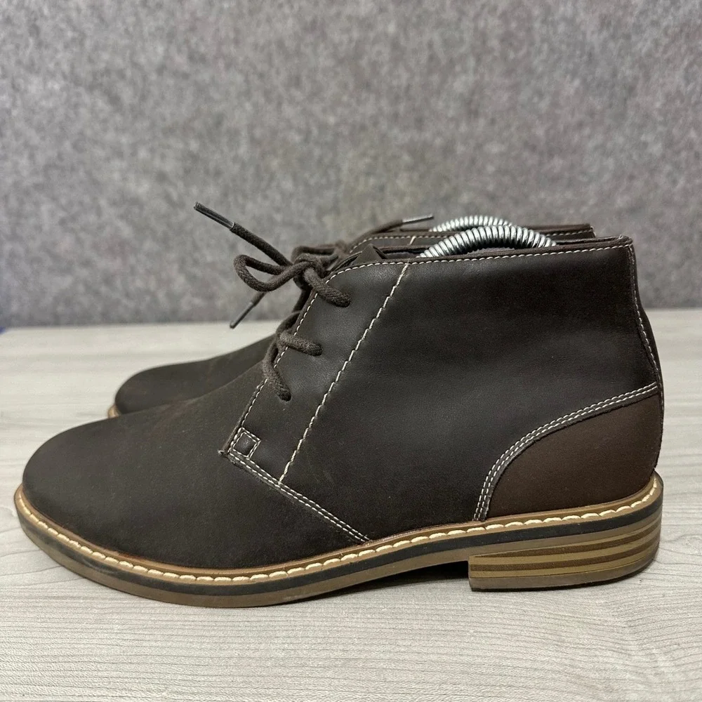 Arizona Jean Company‎ Dutton Chukka Boots Brown Mens Size 8 Lace Up Classic